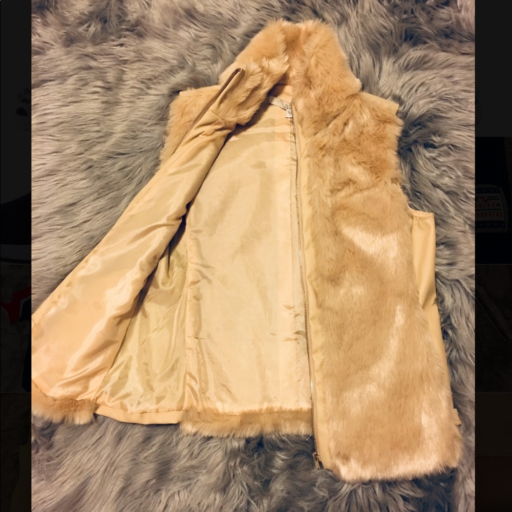 Fur Vest by GUESS